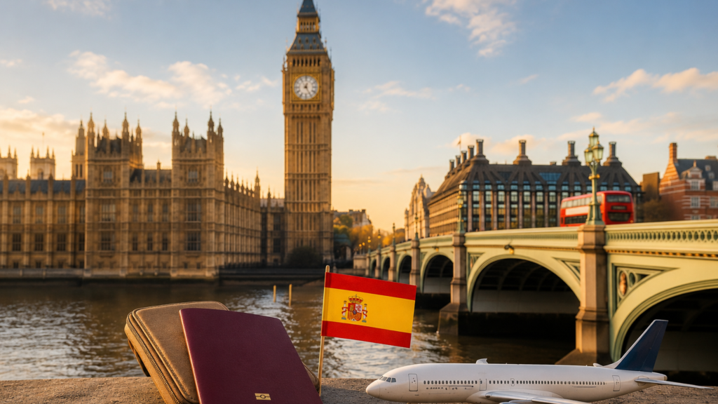Imagen ilustrativa de Londres y españa